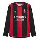 AC Milan Home 26/27 Long Sleeve Shirt Men's Fan Version