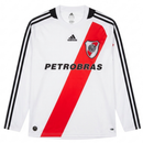 River Plate Home 2009/10 Long Sleeve Shirt Men's Fan Version Retro