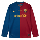 FC Barcelona Home 2008/09 Long Sleeve Shirt Men's Fan Version Retro