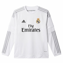 Real Madrid Home 2015/16 Long Sleeve Shirt Men's Fan Version Retro