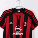 AC Milan Home 2003/04 Shirt Men's Fan Version Retro