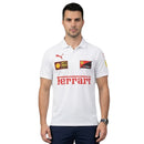 Ferrari Scuderia Formula 1 2025 Men's Polo Shirt White