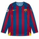 Barcelona Home 2005/06 Long Sleeve Shirt Men's Fan Version Retro