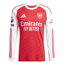 Arsenal Home 25/26 Long Sleeve Shirt Men's Fan Version
