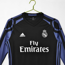 Real Madrid Third 2016/17 Long Sleeve Shirt Men's Fan Version Retro