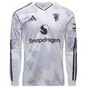 Manchester United Away 25/26 Long Sleeve Shirt Men's Fan Version