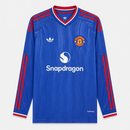 Manchester United Away 26/27 Long Sleeve Shirt Men's Fan Version