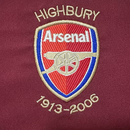 Arsenal Home 2005/06 Kids' Kit Long Sleeve Shirt & Shorts Retro