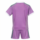 Leeds United GK 26/27 Kids' Kit Shirt & Shorts Purple