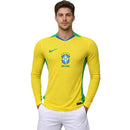 Brazil Home 25/26 Long Sleeve Men's Player Version