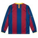 Barcelona Home 2010/11 Long Sleeve Shirt Men's Fan Version Retro