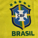 Polo Brazil Home 25/26 Men's Men's Player Version Yellow