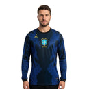 Brazil Away 26/27 Long Sleeve Shirt Men's Fan Version