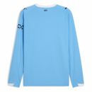 Manchester City Home 25/26 Long Sleeve Shirt Men's Fan Version