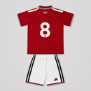 Manchester United Home 26/27 Kids' Kit Shirt & Shorts