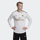 Real Madrid Home 2019/20 Long Sleeve Shirt Men's Fan Version Retro