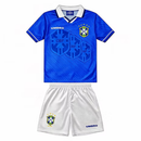 Brazil Away 1994 Kids' Kit Shirt & Shorts Retro