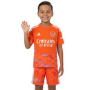 Arsenal GK 26/27 Kids' Kit Shirt & Shorts Orange