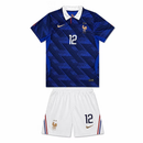 France Home 26/27 Kids' Kit Shirt & Shorts