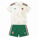 Wales Away 26/27 Kids' Kit Shirt & Shorts