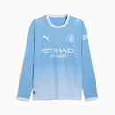 Manchester City Home 26/27 Long Sleeve Shirt Men's Fan Version