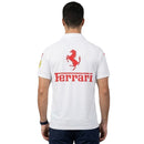 Ferrari Scuderia Formula 1 2025 Men's Polo Shirt White