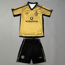 Manchester United Centenart 2001/02 Kids' Kit Shirt & Shorts Retro