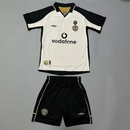Manchester United Centenart 2001/02 Kids' Kit Shirt & Shorts Retro