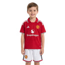 Manchester United Home 26/27 Kids' Kit Shirt & Shorts