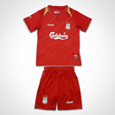Liverpool Home 2005/06 Kids' Kit Shirt & Shorts Retro