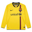 Barcelona Away 2008/09 Long Sleeve Shirt Men's Fan Version Retro