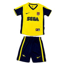 Arsenal Away 1999/00 Kids' Kit Shirt & Shorts Retro