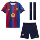FC Barcelona Home 26/27 Kids' Kit Shirt, Shorts & Socks