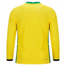 Brazil Home 25/26 Long Sleeve Men's Player Version