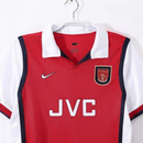 Arsenal Home 1998/99 Shirt Men's Fan Version Retro