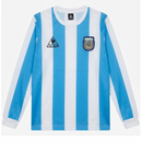 Argentina Home 1986/87 Long Sleeve Shirt Men's Fan Version Retro