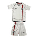 England Home 2002 Kids' Kit Shirt & Shorts Retro