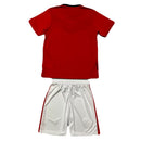 Manchester United Home 2009/10 Kids' Kit Shirt & Shorts Retro