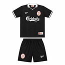 Liverpool Third 1996/97 Kids' Kit Shirt & Shorts Retro