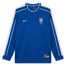 Brazil Away 1998 Long Sleeve Shirt Men's Fan Version Retro