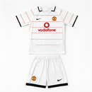 Manchester United Third 2004/05 Kids' Kit Shirt & Shorts Retro