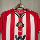 Sunderland Home 25/26 Shirt Men's Fan Version