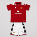 Manchester United Home 26/27 Kids' Kit Shirt & Shorts