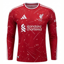 Liverpool Home 26/27 Long Sleeve Men's Player Version