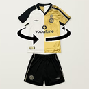 Manchester United Centenart 2001/02 Kids' Kit Shirt & Shorts Retro