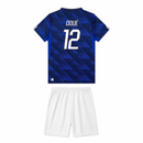 France Home 26/27 Kids' Kit Shirt & Shorts