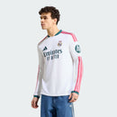 Real Madrid Home 26/27 Long Sleeve Shirt Men's Fan Version