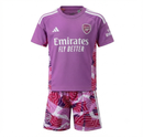 Arsenal GK 26/27 Kids' Kit Shirt & Shorts Purple