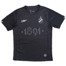 Camiseta hombre AIK Estocolmo primera equipación temporada 2025 2026 color negro con detalles dorados calidad 1.1 oficial, AIK Estocolmo 2025, Camiseta AIK negra, Equipación AIK 25/26, Camiseta fútbol Suecia, Ropa barata AIK, Calidad 1.1 AIK, Moda deportiva 2026, Tienda Hincha Futbolero, Estilo Sueco, Bloke Core AIK.