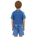 Ajax 2024 infantil, Conjunto niño Ajax, Camiseta azul Ajax niño, Short Ajax infantil, Ropa oficial Ajax kids, Kit fútbol niño 24/25, Regalo fútbol infantil Ajax, Equipación Ámsterdam niño, Comprar conjunto barato, Tienda Hincha Futbolero.